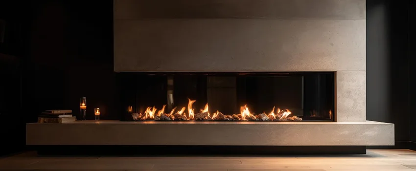 Gas Fireplace Ember Bed Design Services in Waxahachie, Texas