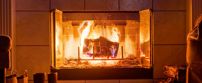 Mendota Hearth Landscape Fireplace Installation in Waxahachie, Texas
