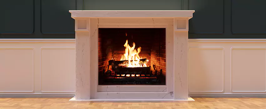 Open Flame Wood-Burning Fireplace Installation Services in Waxahachie, Texas