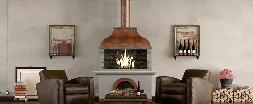 Thelin Hearth Products Providence Pellet Insert Fireplace Installation in Waxahachie, TX