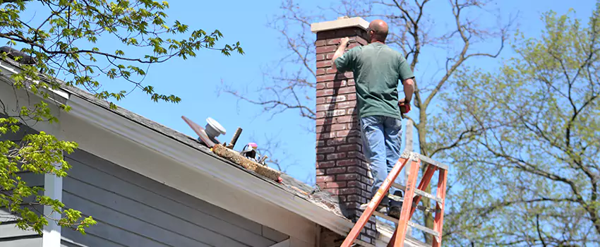 Vinyl and PVC Chimney Flashing Installation in Waxahachie, TX