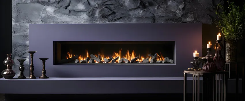 Ember Bed for Ventless Gas Fireplace in Waxahachie, TX